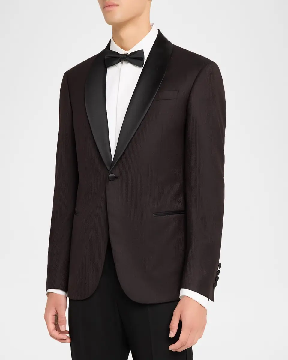 Emporio Armani Men's G-Line Shawl Lapel Single-Breasted Sport Coat | Thumbnail 4
