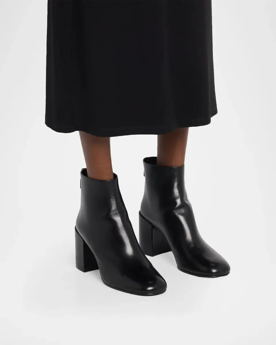 Stuart Weitzman Bacari 75MM Leather Booties | Thumbnail 2 Stuart Weitzman Bacari 75MM Leather Booties | Thumbnail 2