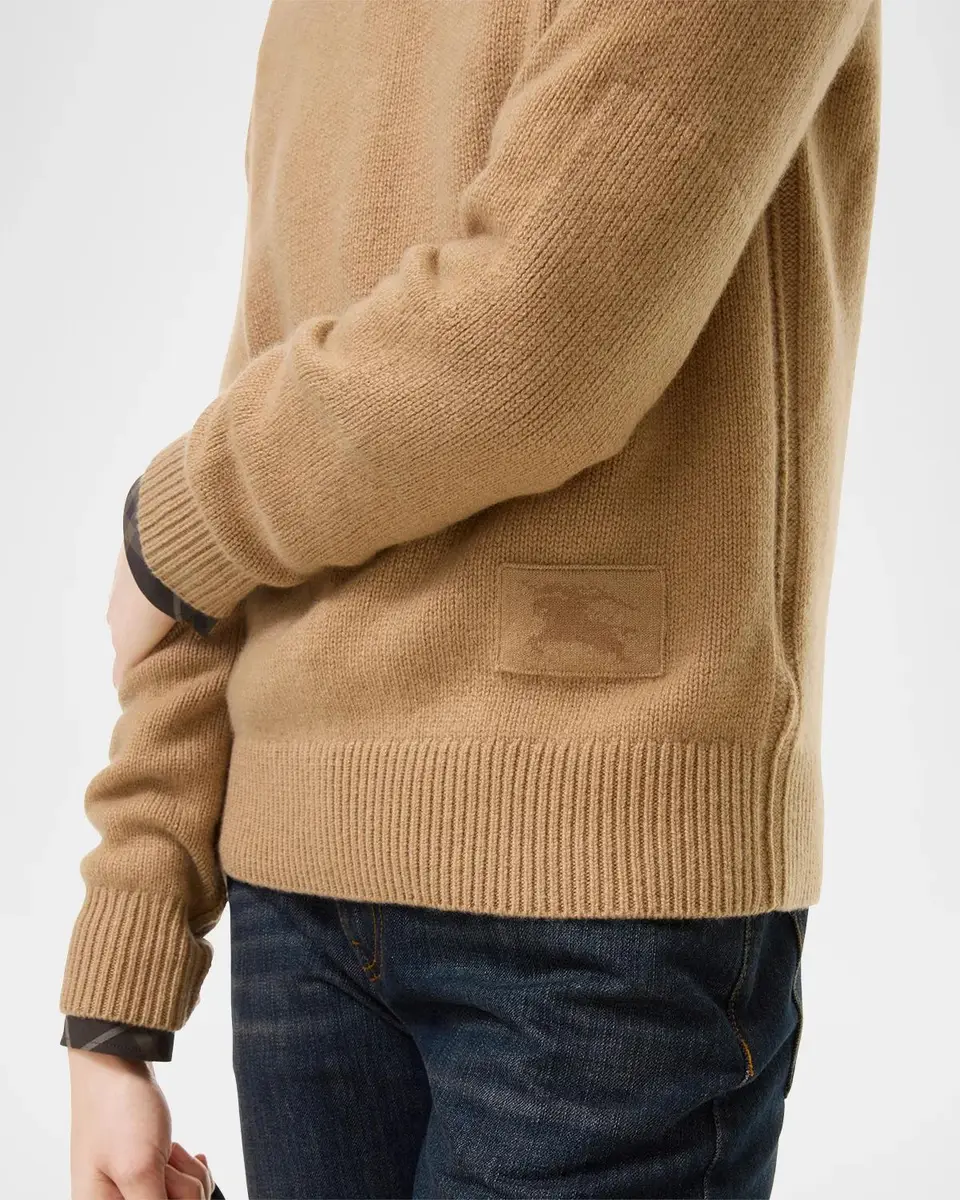 Burberry Constance Cashmere Crewneck Sweater | Thumbnail 3
