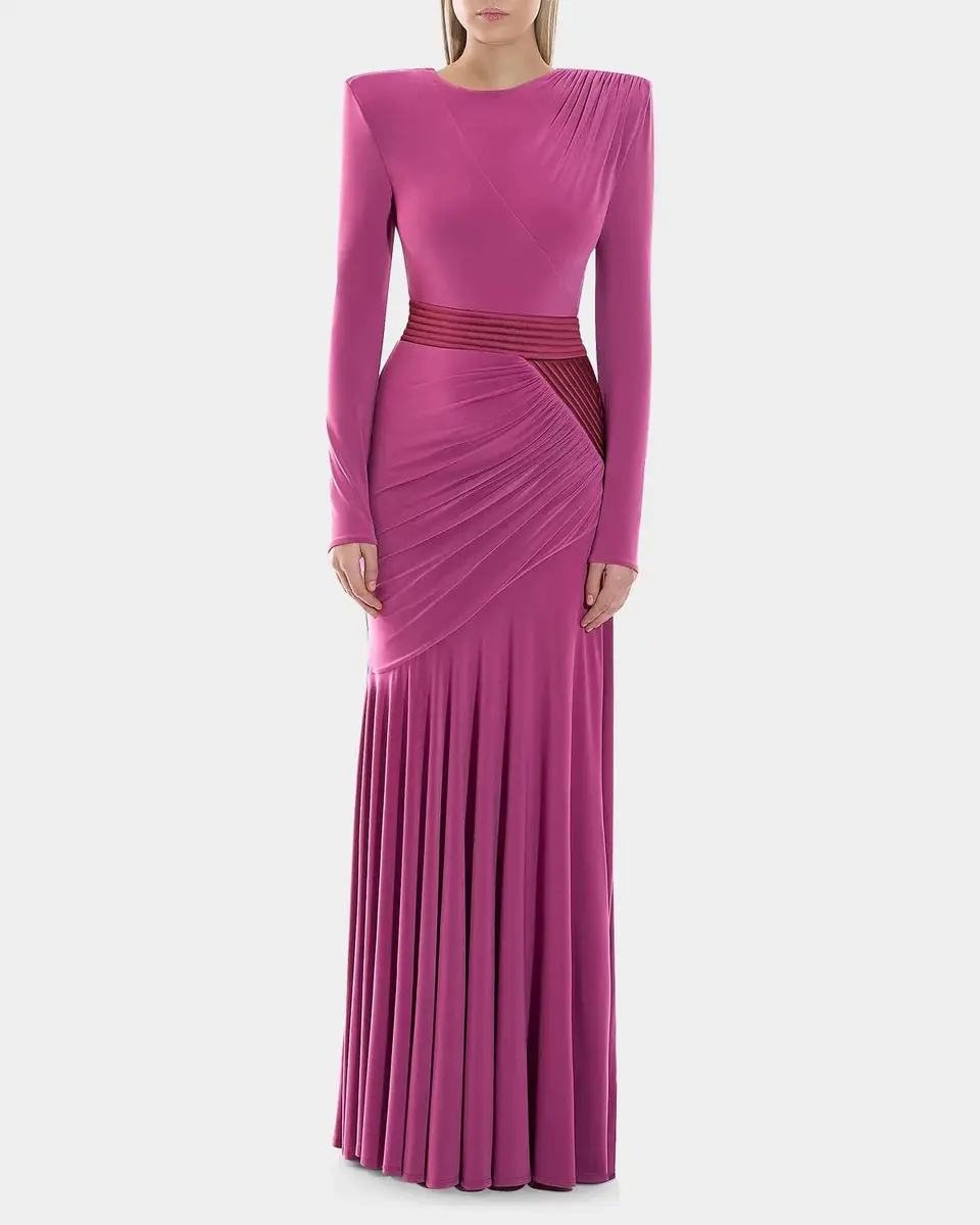 Zhivago How Light She Is Ruched Gown | Thumbnail 2 Zhivago How Light She Is Ruched Gown | Thumbnail 2