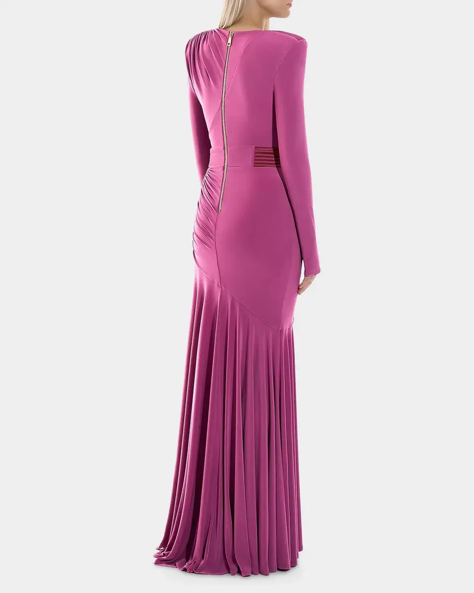 Zhivago How Light She Is Ruched Gown | Thumbnail 3 Zhivago How Light She Is Ruched Gown | Thumbnail 3