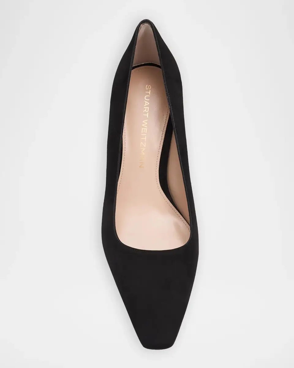 Stuart Weitzman Stassi 50MM Suede Pumps | Thumbnail 5 Stuart Weitzman Stassi 50MM Suede Pumps | Thumbnail 5