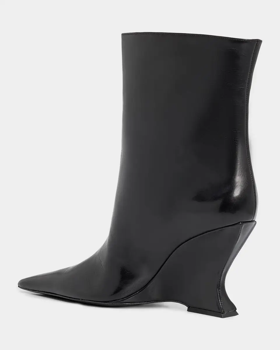 Schutz Siena 115MM Leather Booties | Thumbnail 4 Schutz Siena 115MM Leather Booties | Thumbnail 4
