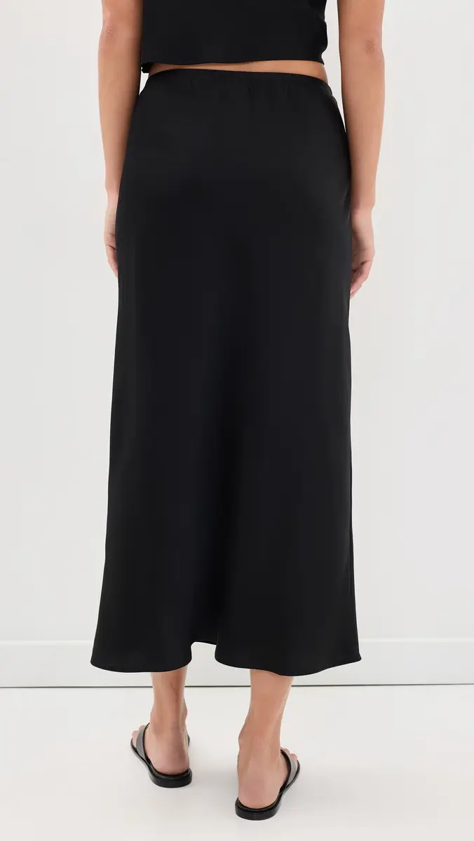 LESET Barb Bias Midi Skirt | Thumbnail 3 LESET Barb Bias Midi Skirt | Thumbnail 3