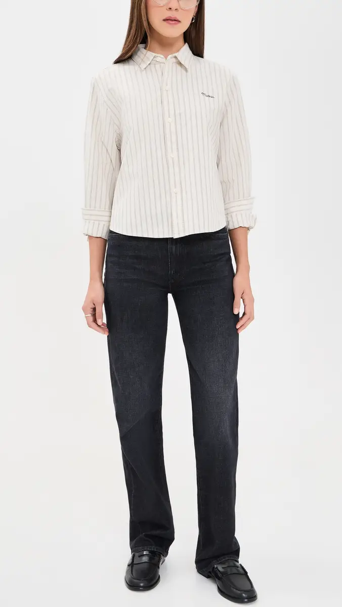 Mother The Rambler Zip Sneak Jeans | Thumbnail 5 Mother The Rambler Zip Sneak Jeans | Thumbnail 5