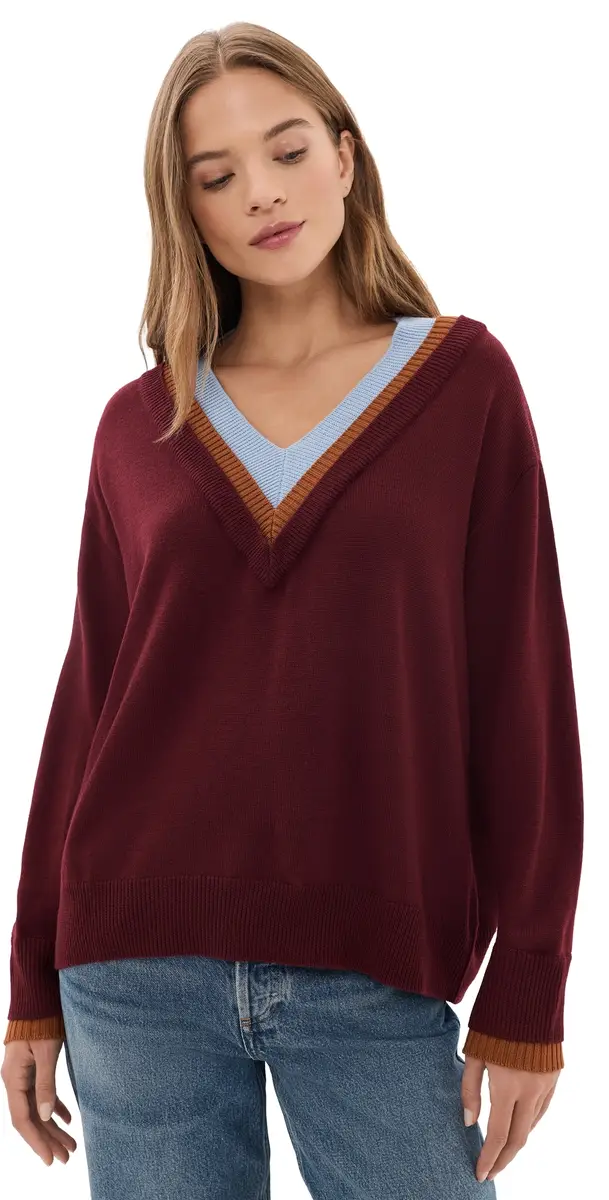 Staud Norman Sweater PINOT MUTI | Image 1 Staud Norman Sweater PINOT MUTI | Image 1