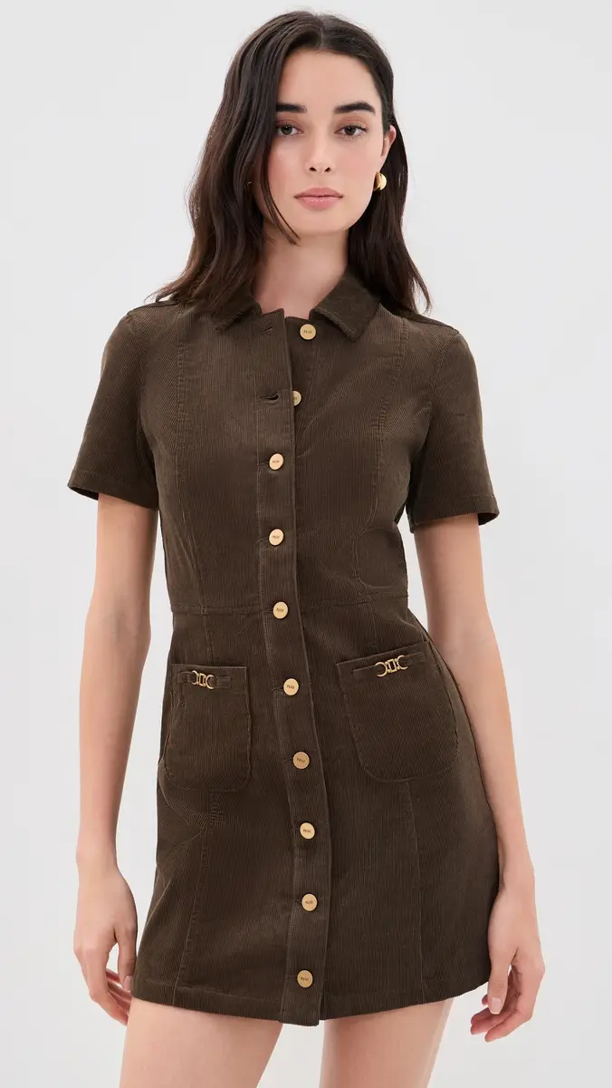 PAIGE Clementine Corduroy Dress | Thumbnail 2 PAIGE Clementine Corduroy Dress | Thumbnail 2