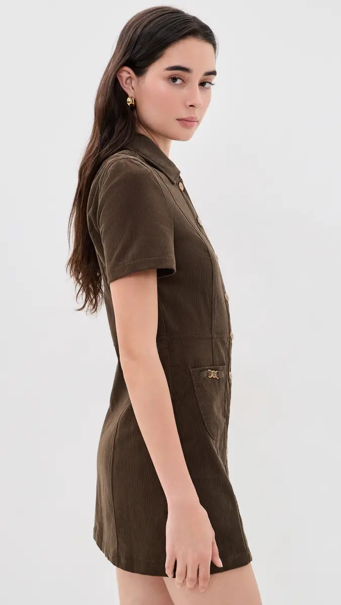 PAIGE Clementine Corduroy Dress | Thumbnail 4 PAIGE Clementine Corduroy Dress | Thumbnail 4