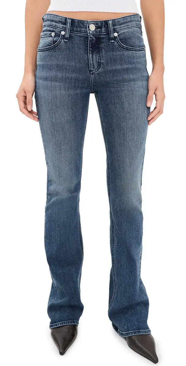 rag & bone Kinsley Low Rise Bootcut Jeans