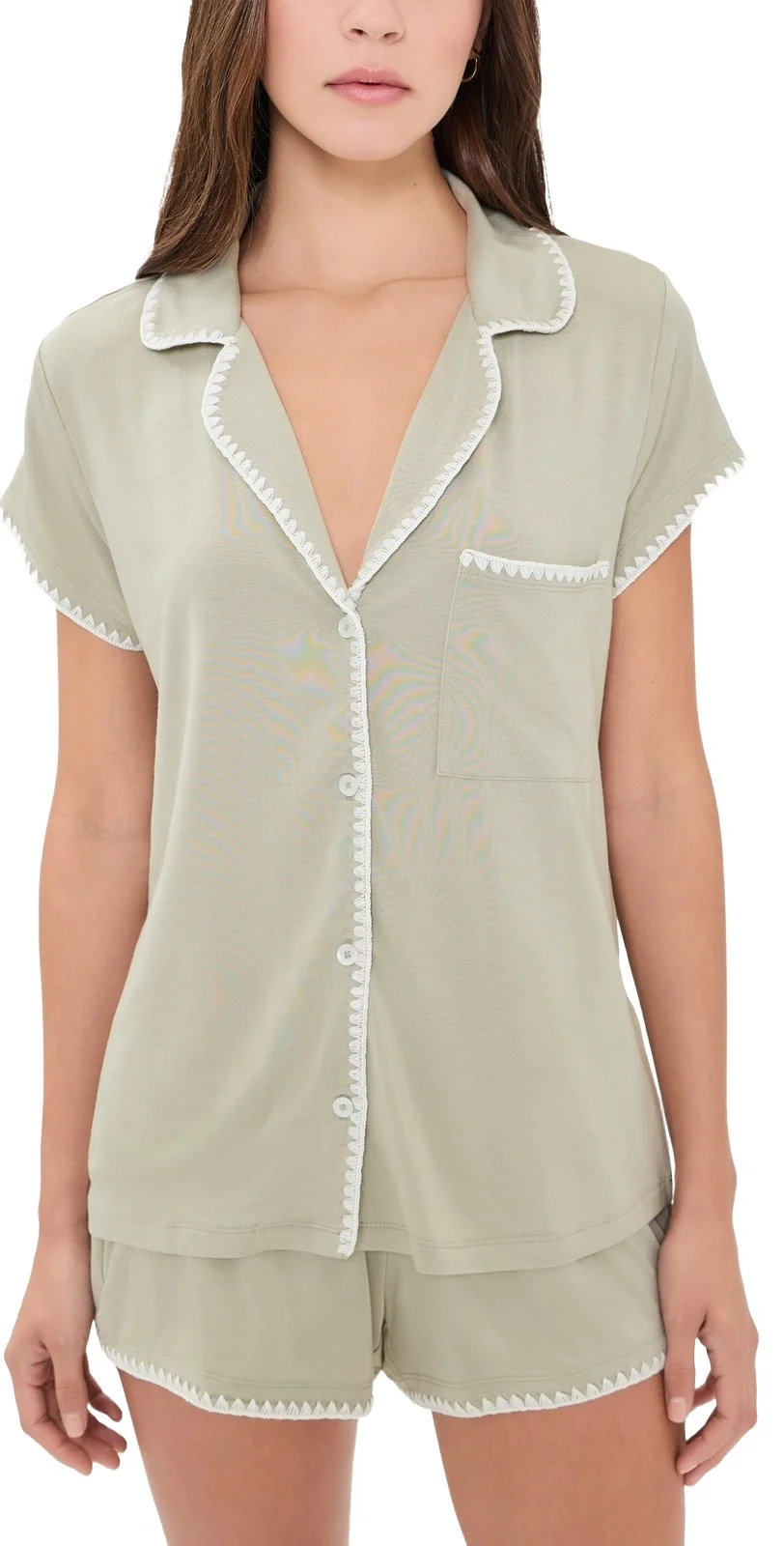 Eberjey Frida Shortie Pajama Set
