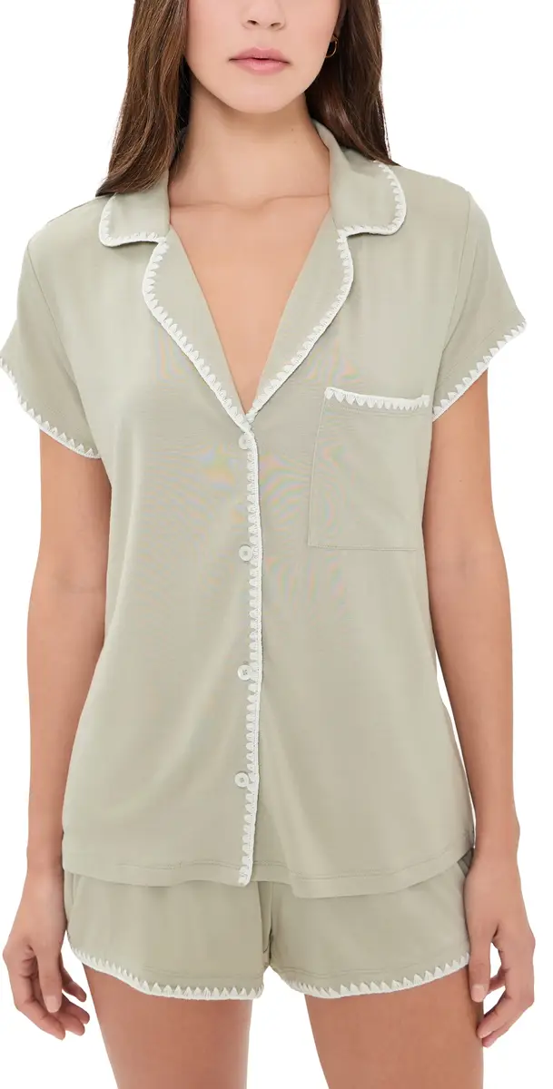 Eberjey Frida hortie Pajama et andstone/ | Image 1 Eberjey Frida hortie Pajama et andstone/ | Image 1
