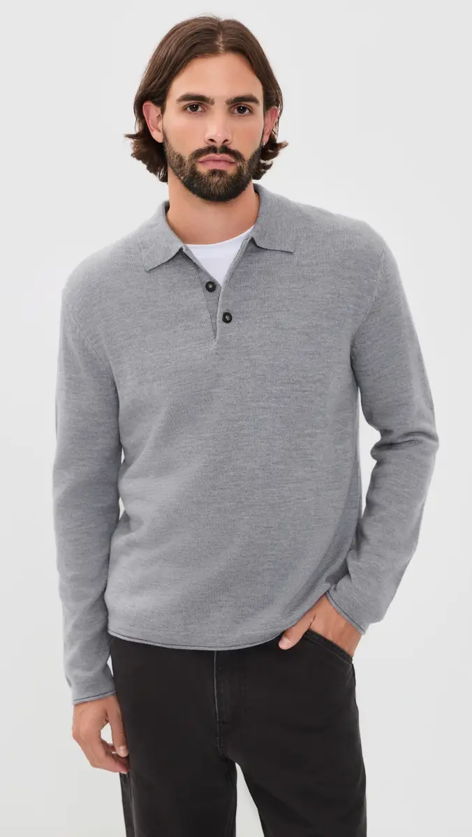 Joe's Jeans Merino Polo Sweater | Thumbnail 2 Joe's Jeans Merino Polo Sweater | Thumbnail 2