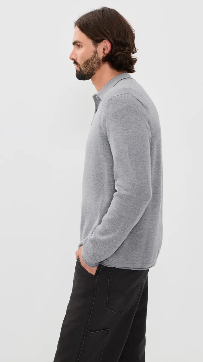 Joe's Jeans Merino Polo Sweater | Thumbnail 4 Joe's Jeans Merino Polo Sweater | Thumbnail 4