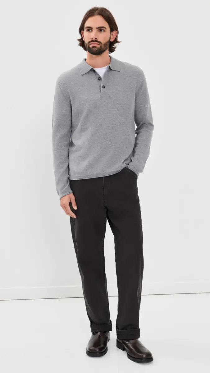 Joe's Jeans Merino Polo Sweater | Thumbnail 5 Joe's Jeans Merino Polo Sweater | Thumbnail 5