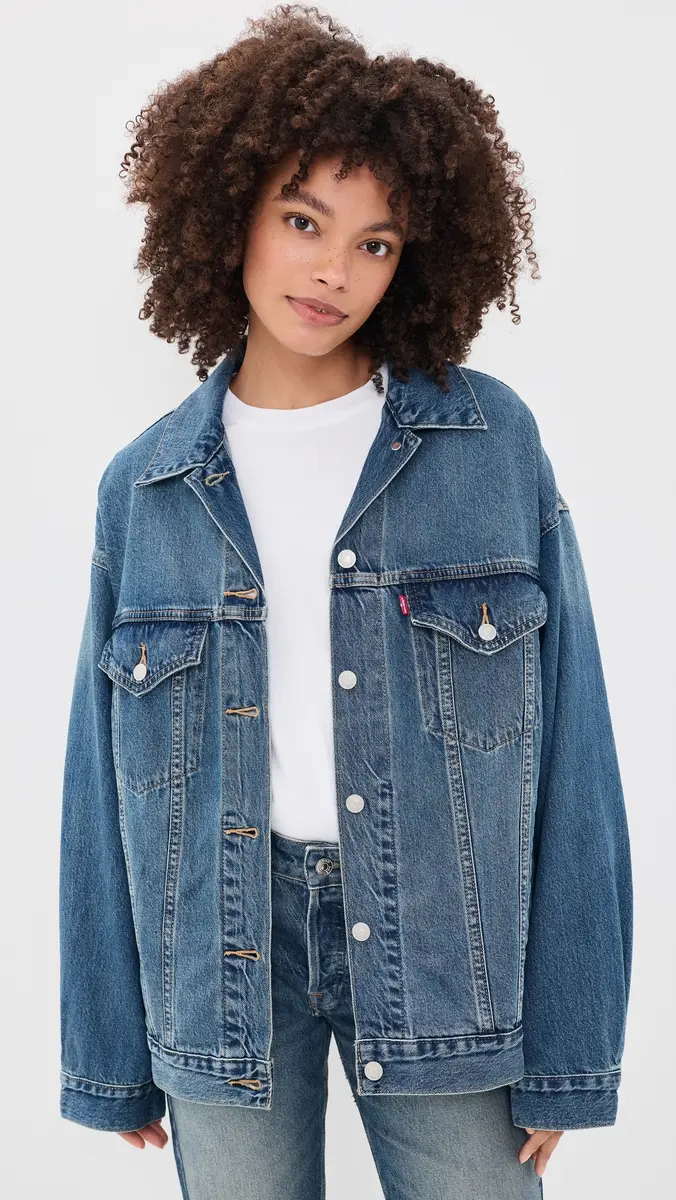 Levi's XL Women's Denim Trucker Jacket | Thumbnail 2 Levi's XL Women's Denim Trucker Jacket | Thumbnail 2