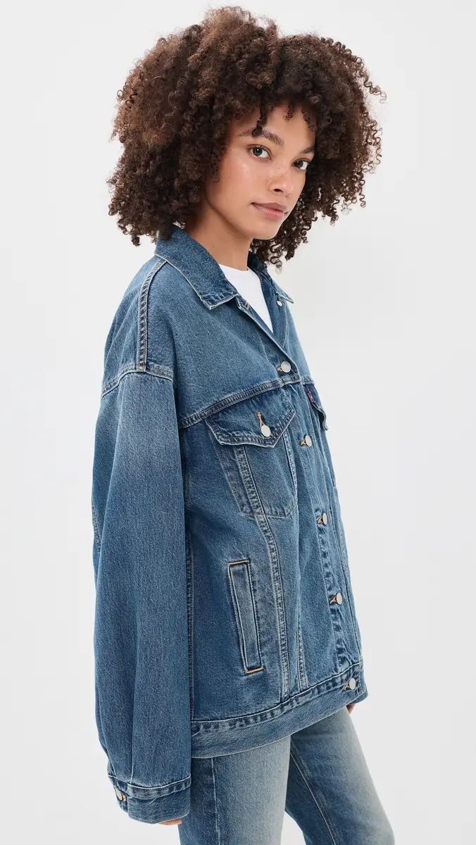 Levi's XL Women's Denim Trucker Jacket | Thumbnail 4 Levi's XL Women's Denim Trucker Jacket | Thumbnail 4
