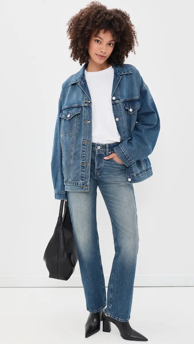Levi's XL Women's Denim Trucker Jacket | Thumbnail 5 Levi's XL Women's Denim Trucker Jacket | Thumbnail 5