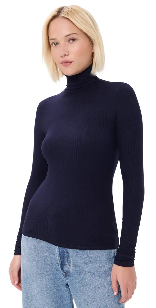 Joe's Jeans The Tony ong Sleeve Top Rich Navy | Image 1 Joe's Jeans The Tony ong Sleeve Top Rich Navy | Image 1