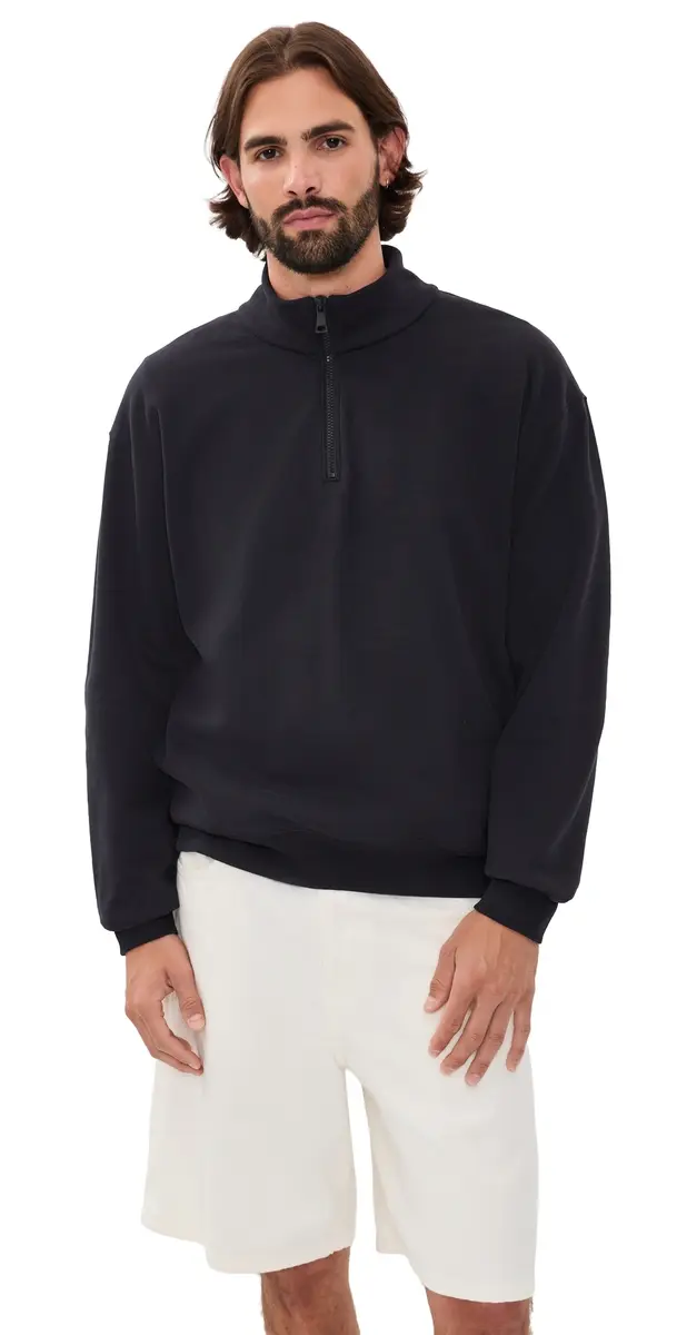 Beyond Yoga uxefleece Half Zip Pullover Black | Image 1 Beyond Yoga uxefleece Half Zip Pullover Black | Image 1