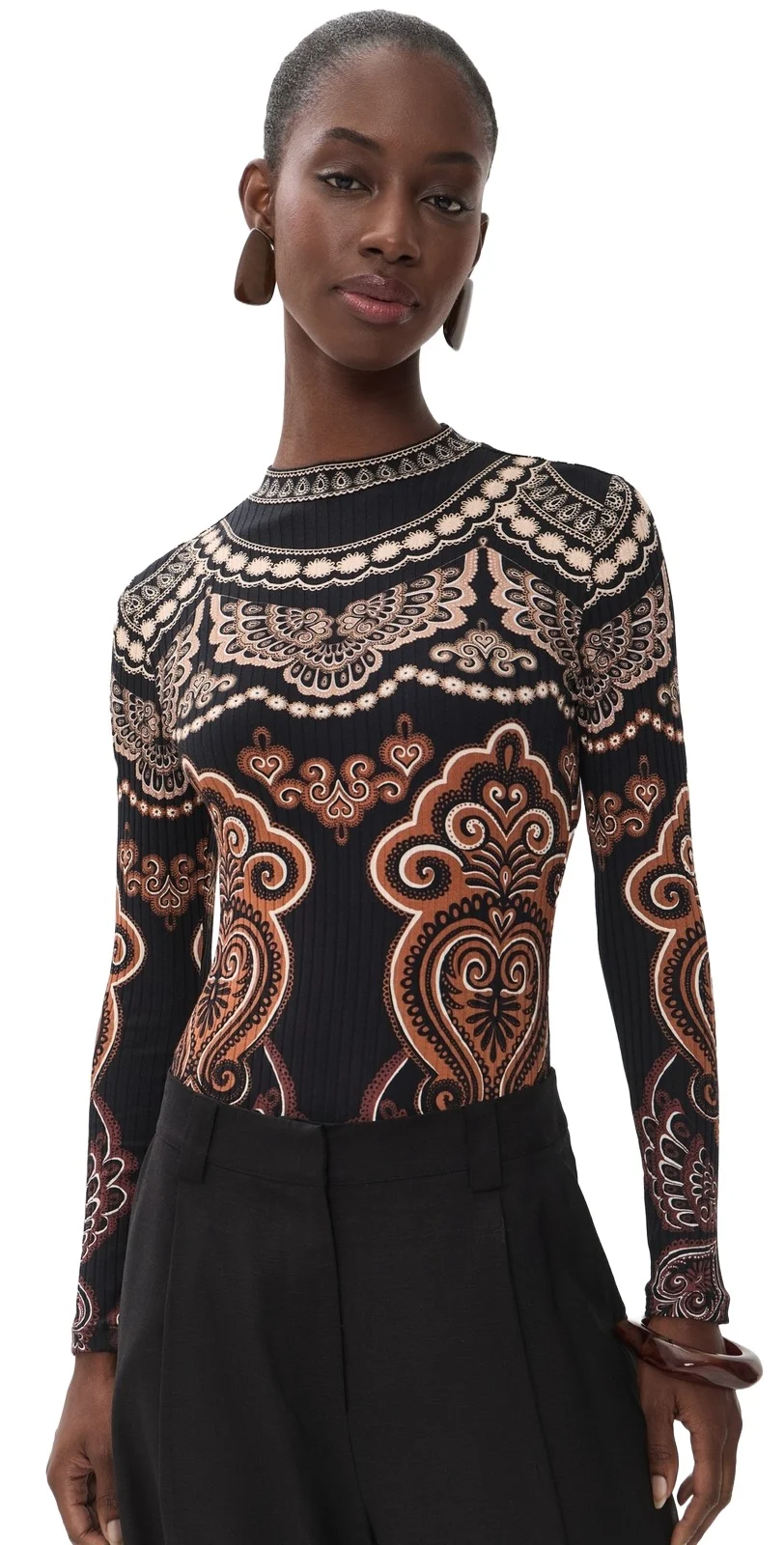 Nicole Jersey Thong Bodysuit