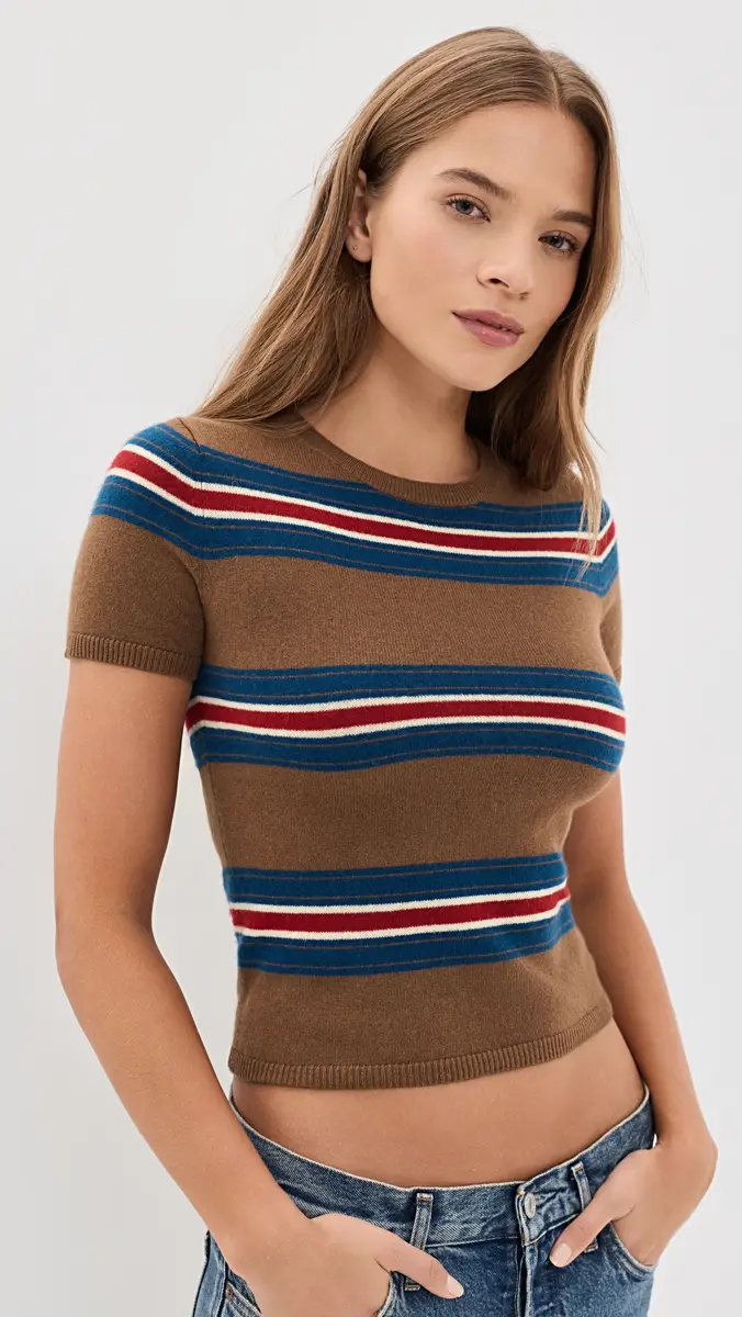 Staud Easy Cashmere Tee | Thumbnail 2
