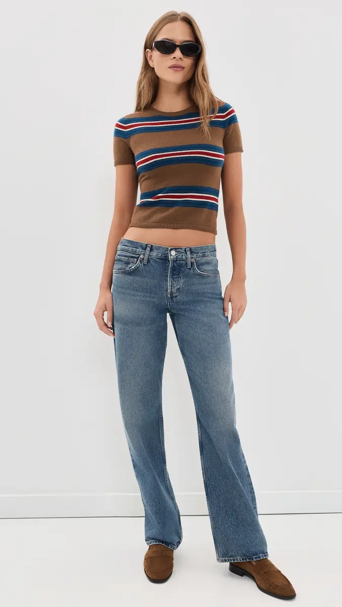 Staud Easy Cashmere Tee | Thumbnail 5
