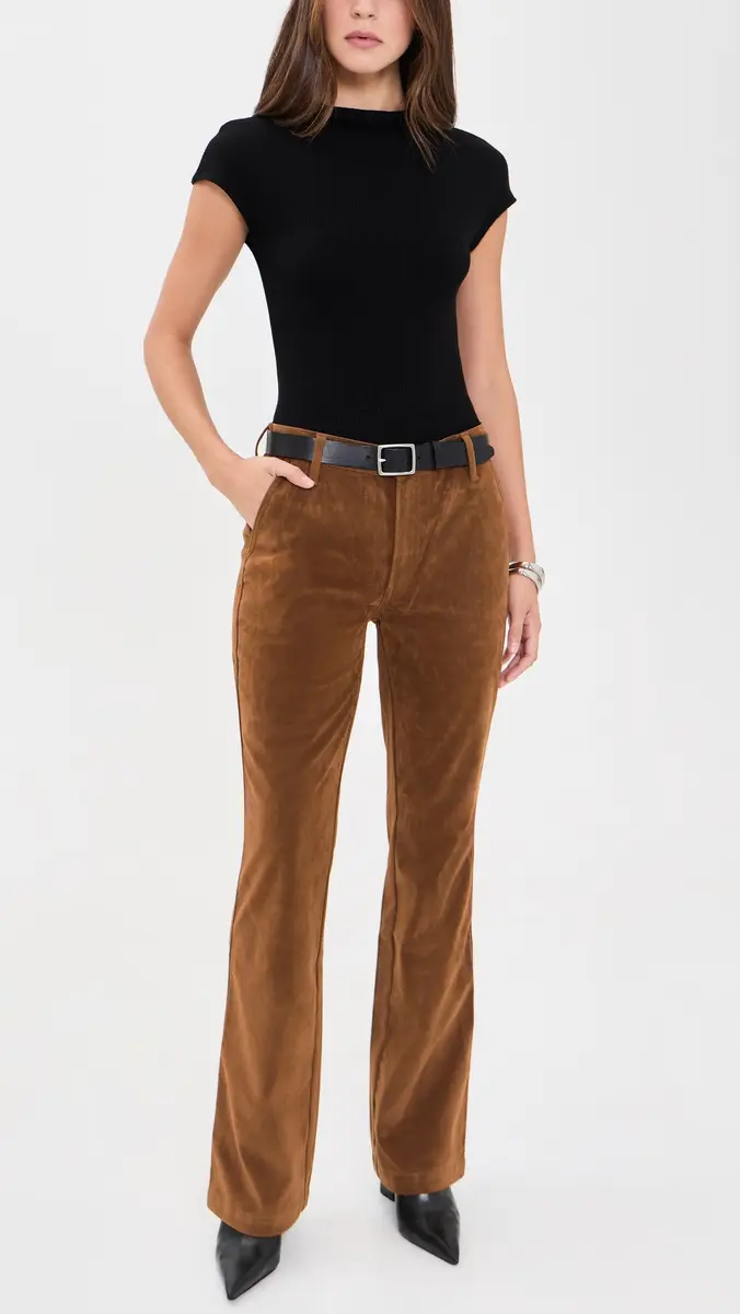 Joe's Jeans The Faux Suede Inez Trousers | Thumbnail 5 Joe's Jeans The Faux Suede Inez Trousers | Thumbnail 5