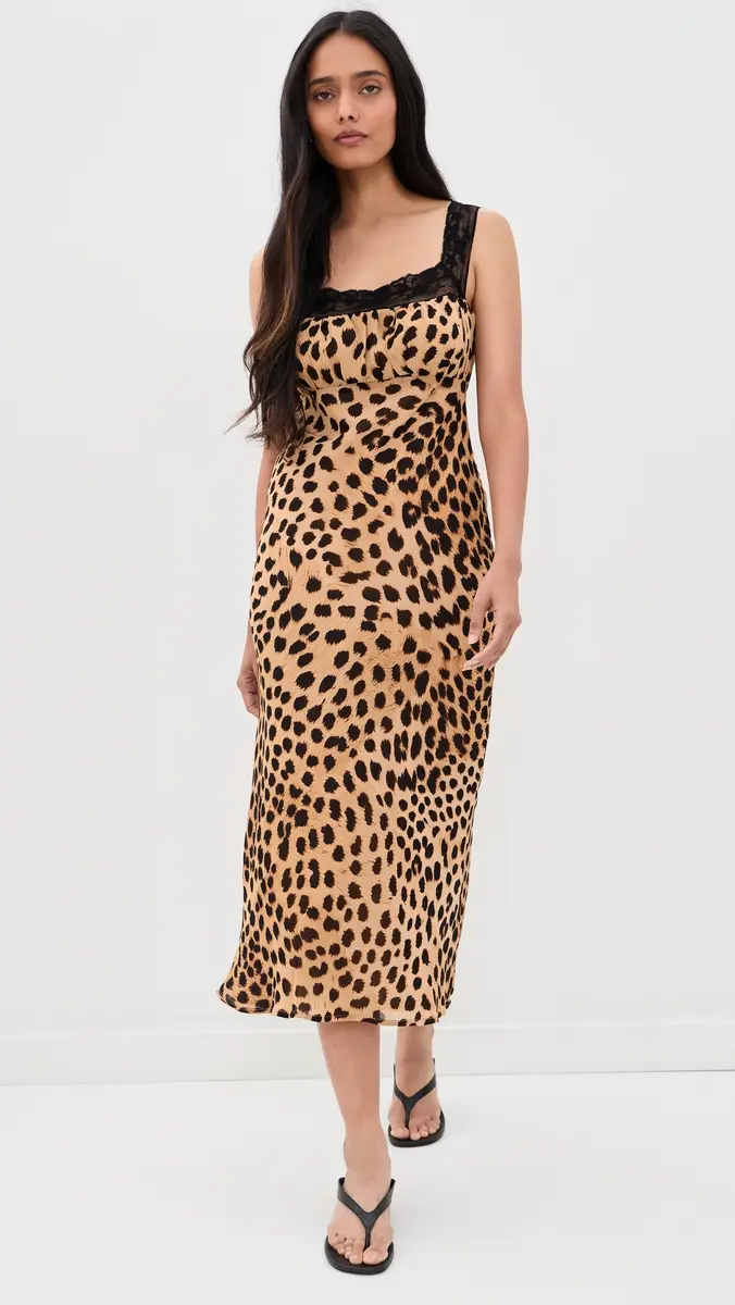 Wayf Gabrielle Midi Dress | Thumbnail 2 Wayf Gabrielle Midi Dress | Thumbnail 2