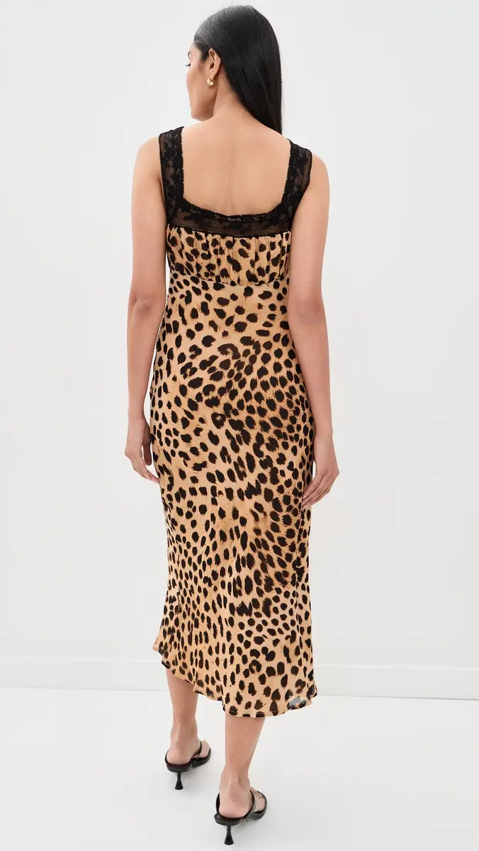 Wayf Gabrielle Midi Dress | Thumbnail 3 Wayf Gabrielle Midi Dress | Thumbnail 3