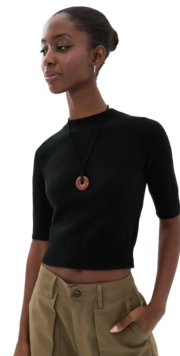 Le Kasha Chypre Cashmere Sweater Black | Image 1 Le Kasha Chypre Cashmere Sweater Black | Image 1