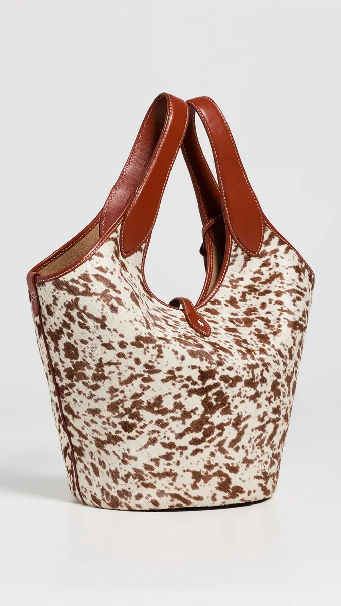 Polo Ralph Lauren Haircalf Medium Tote | Thumbnail 4 Polo Ralph Lauren Haircalf Medium Tote | Thumbnail 4