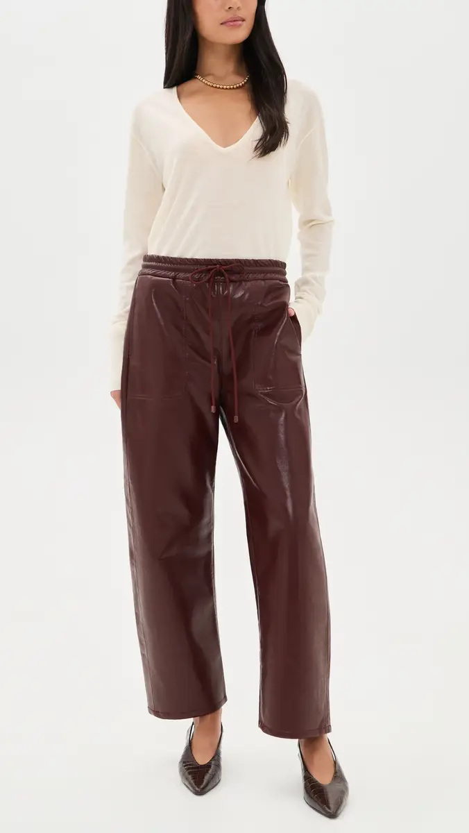 Citizens of Humanity Rework Faux Leather Pull On Pants | Thumbnail 5
