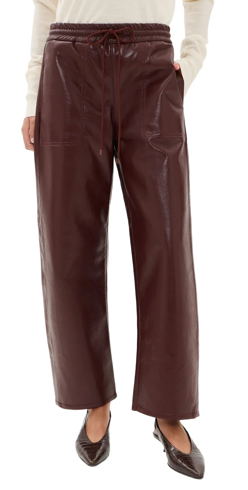Citizens of Humanity Rework Faux Leather Pull On Pants