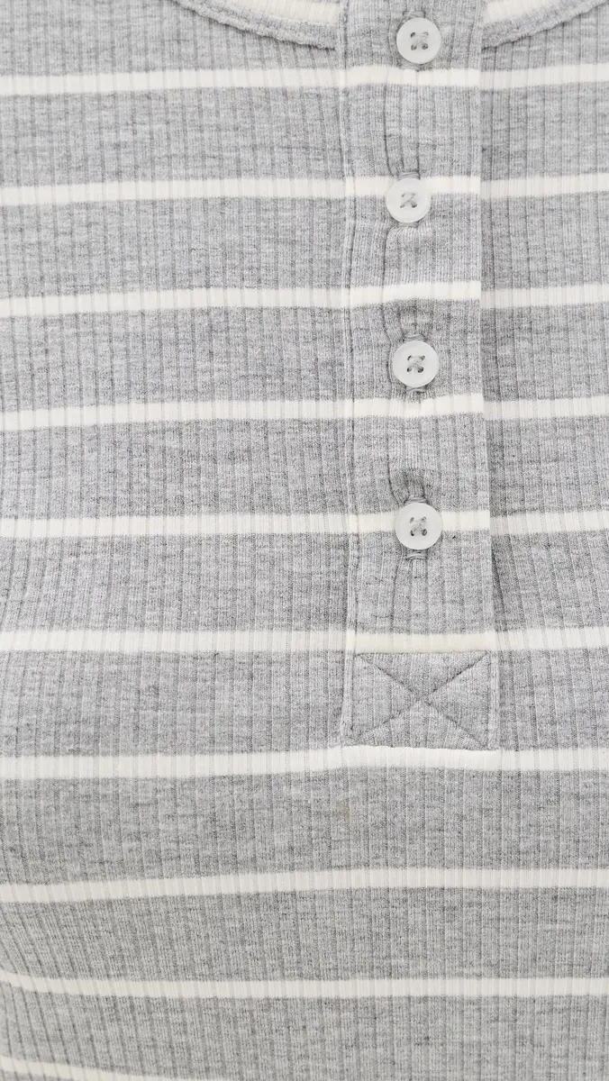 Year of Ours The Perfect Ribbed Henley Tee | Thumbnail 6 Year of Ours The Perfect Ribbed Henley Tee | Thumbnail 6