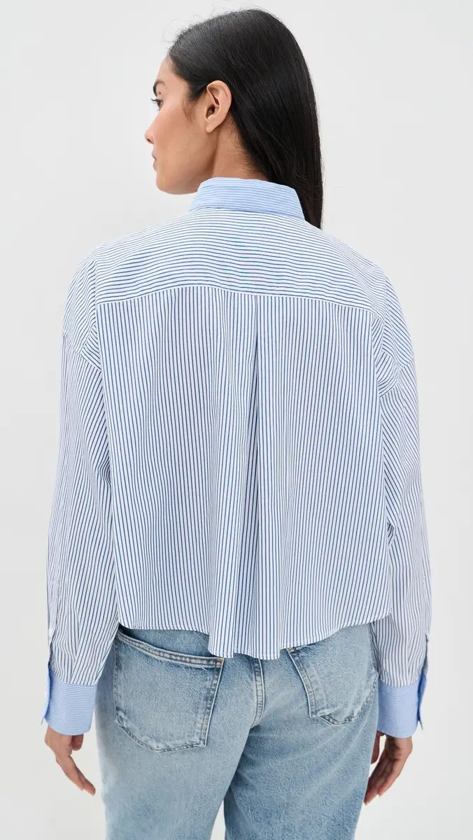 rag & bone Marin Multi Stripe Poplin Shirt | Thumbnail 3 rag & bone Marin Multi Stripe Poplin Shirt | Thumbnail 3