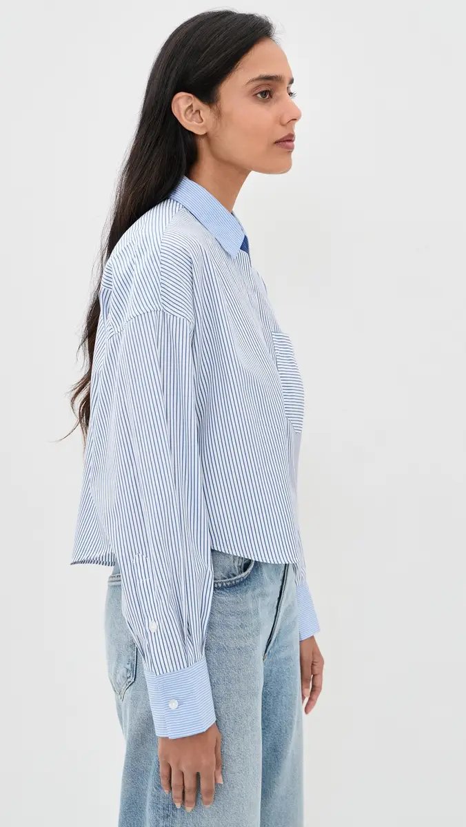 rag & bone Marin Multi Stripe Poplin Shirt | Thumbnail 4 rag & bone Marin Multi Stripe Poplin Shirt | Thumbnail 4