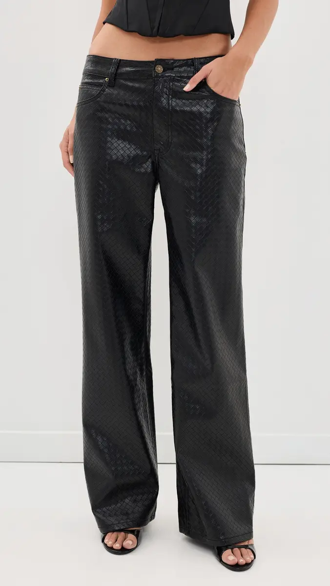 LIONESS Top Model Faux Leather Pants | Thumbnail 2 LIONESS Top Model Faux Leather Pants | Thumbnail 2