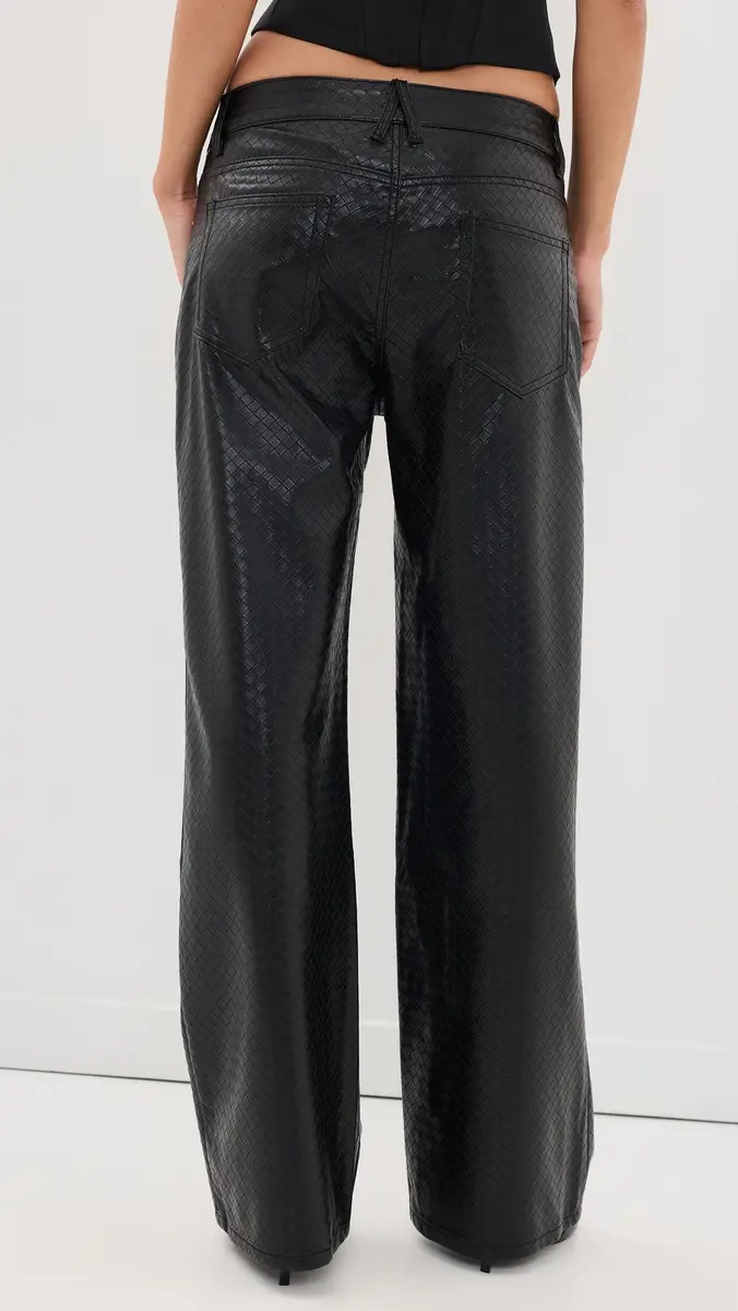 LIONESS Top Model Faux Leather Pants | Thumbnail 3 LIONESS Top Model Faux Leather Pants | Thumbnail 3