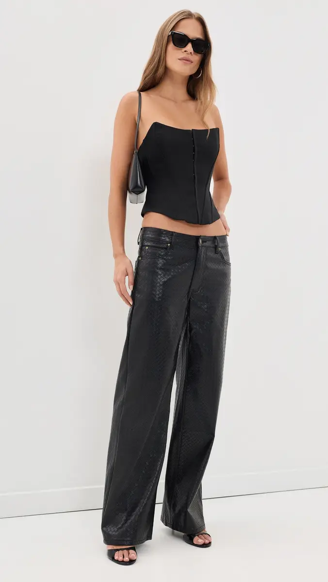 LIONESS Top Model Faux Leather Pants | Thumbnail 5 LIONESS Top Model Faux Leather Pants | Thumbnail 5
