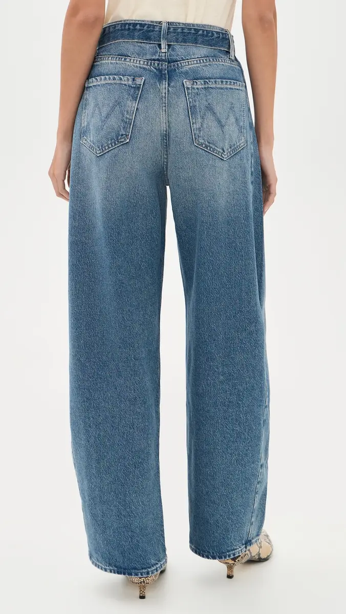 Mother The Belted Spoonful Nerdy Barrel Jeans | Thumbnail 3 Mother The Belted Spoonful Nerdy Barrel Jeans | Thumbnail 3