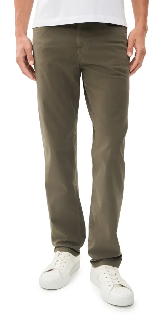Joe's Jeans The Brixton Slim Straight Luxe Twill Pants Tea Leaf | Image 1 Joe's Jeans The Brixton Slim Straight Luxe Twill Pants Tea Leaf | Image 1