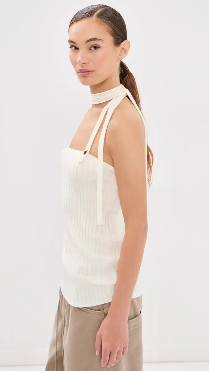 Aisling Camps Convertible Ribbed Knit Tank Top | Thumbnail 4 Aisling Camps Convertible Ribbed Knit Tank Top | Thumbnail 4