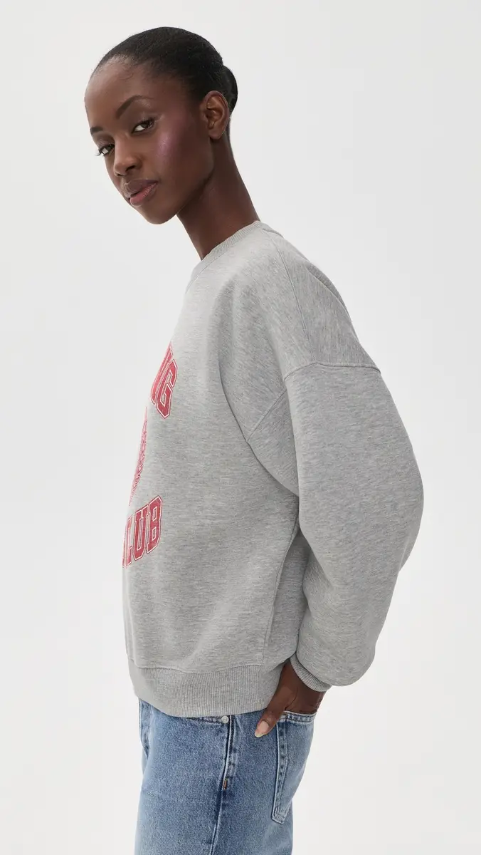 Anine Bing Miles Collegiate Sweatshirt | Thumbnail 4 Anine Bing Miles Collegiate Sweatshirt | Thumbnail 4