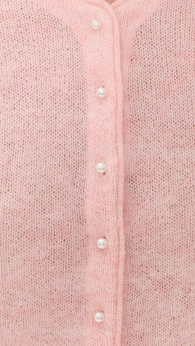 Mother The Cropped Mohair Cardigan | Thumbnail 6 Mother The Cropped Mohair Cardigan | Thumbnail 6