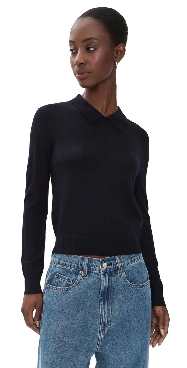 Roucha ala Wool Sweater Navy | Image 1 Roucha ala Wool Sweater Navy | Image 1