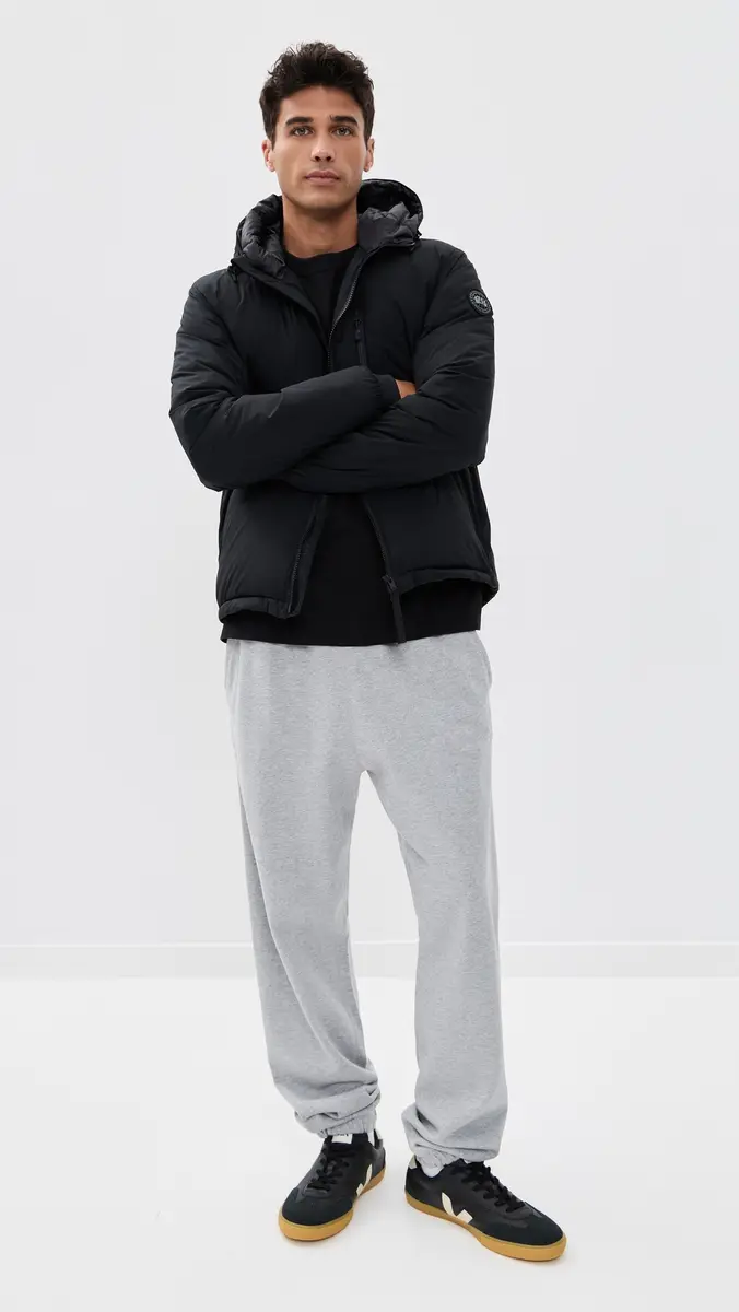Canada Goose Lodge Black Disc Hooded Jacket | Thumbnail 5