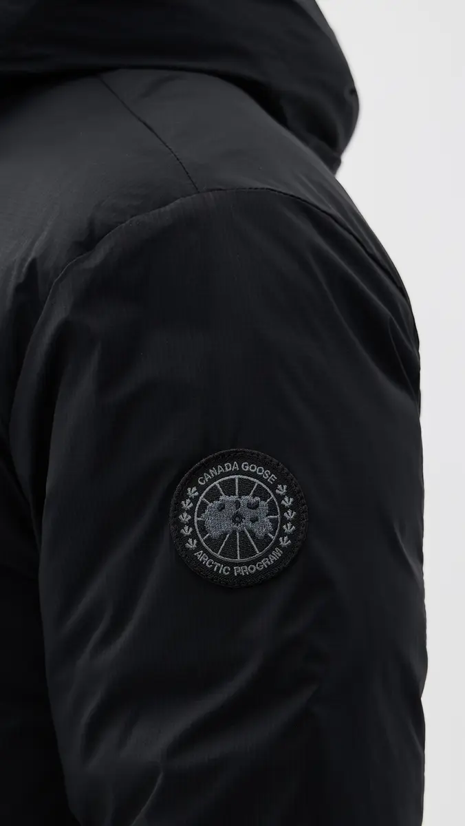 Canada Goose Lodge Black Disc Hooded Jacket | Thumbnail 6