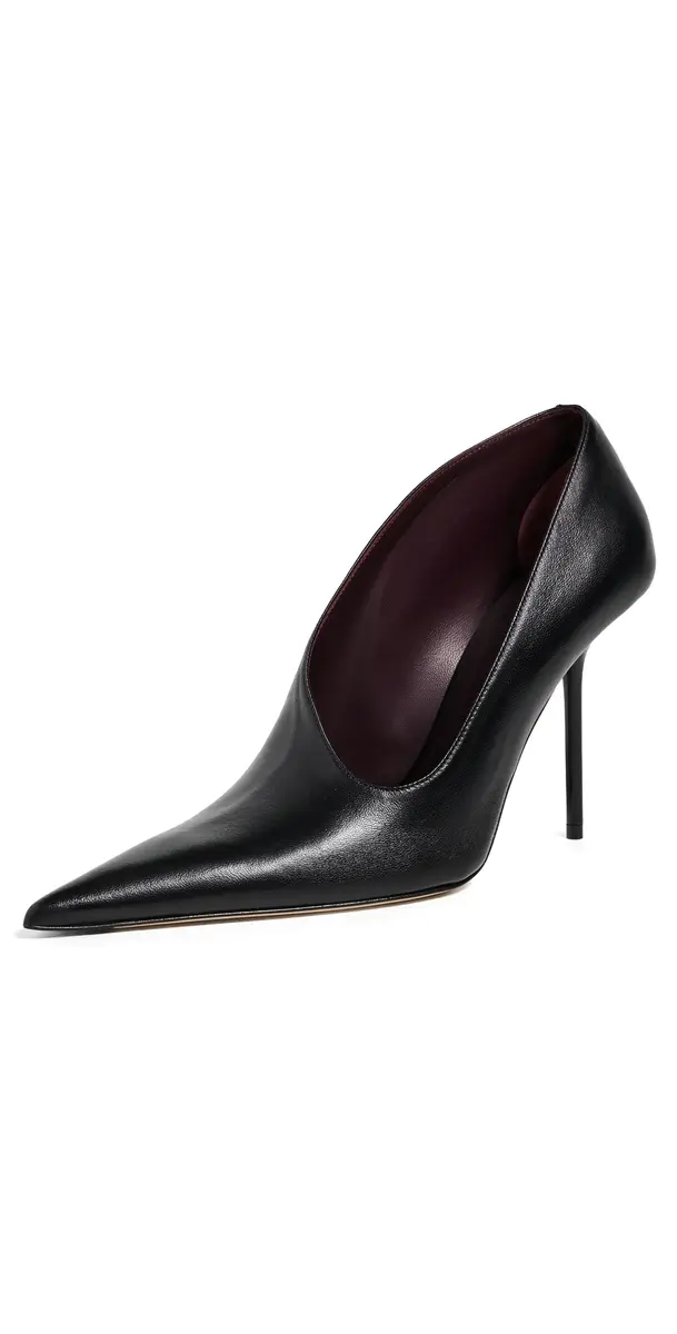 Victoria Beckham Sloan Sculptural Pumps Black | Image 1 Victoria Beckham Sloan Sculptural Pumps Black | Image 1