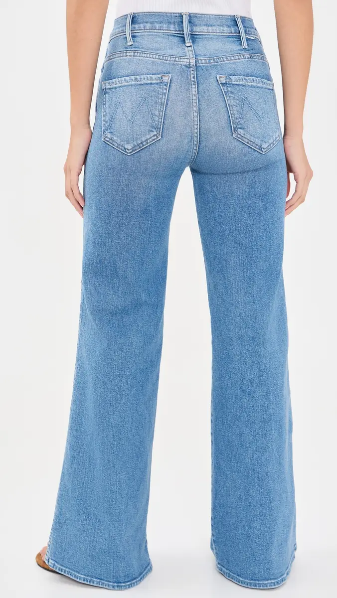 Mother Hustler Roller Double Sneak Jeans | Thumbnail 3 Mother Hustler Roller Double Sneak Jeans | Thumbnail 3