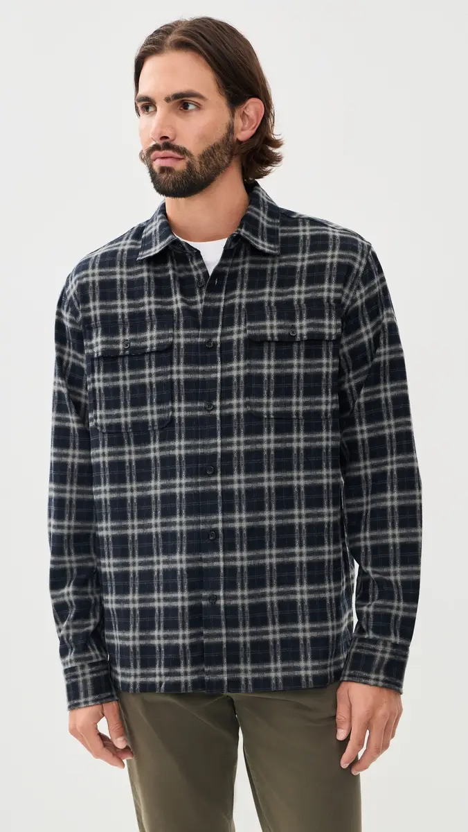 Joe's Jeans Plaid Double Flap Pocket Shirt | Thumbnail 2